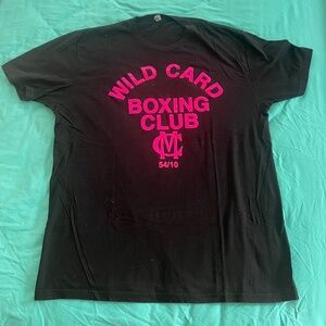 Wild Card boxing Miguel Cotto trainings camp shirt , Xl
